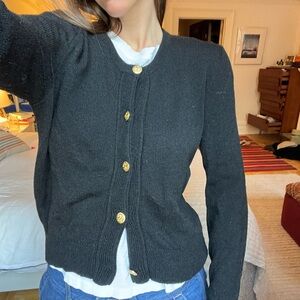 Steven stolman black cardigan. Size M